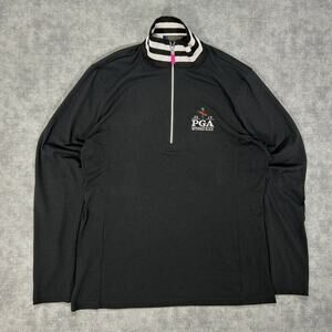 Polo Golf Ralph Lauren lightweight 1/4 zip 2019 PGA Bethpage performance wms M